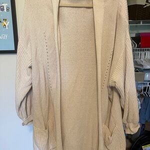 Universal Thread Cream Cardigan Sweater
